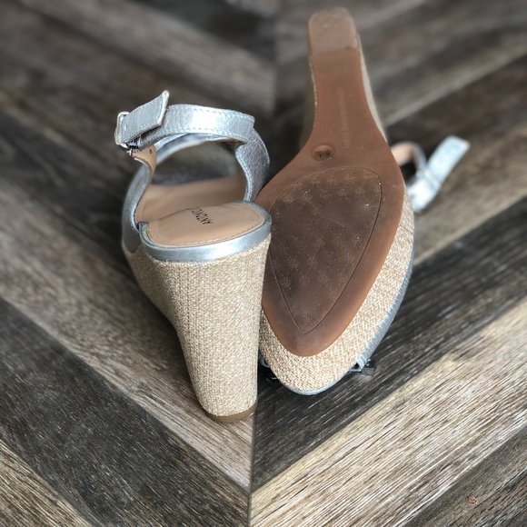 Antonio Melani Sandals Racquelle Open Toe Wedge - Picture 3 of 3